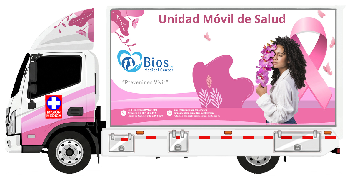 Unidad móvil mamografía
